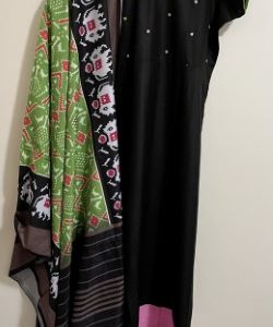 Soft Cotton Gown with Dupatta