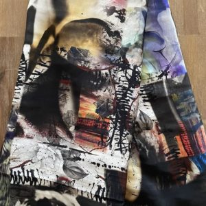 Soft Satin Printed Saree