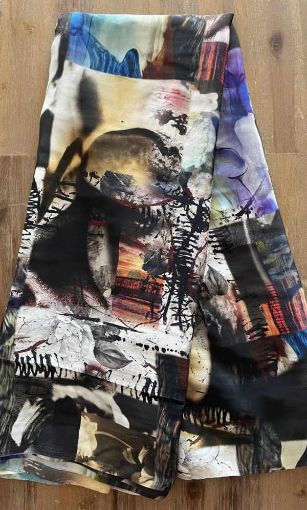 Soft Satin Printed Saree