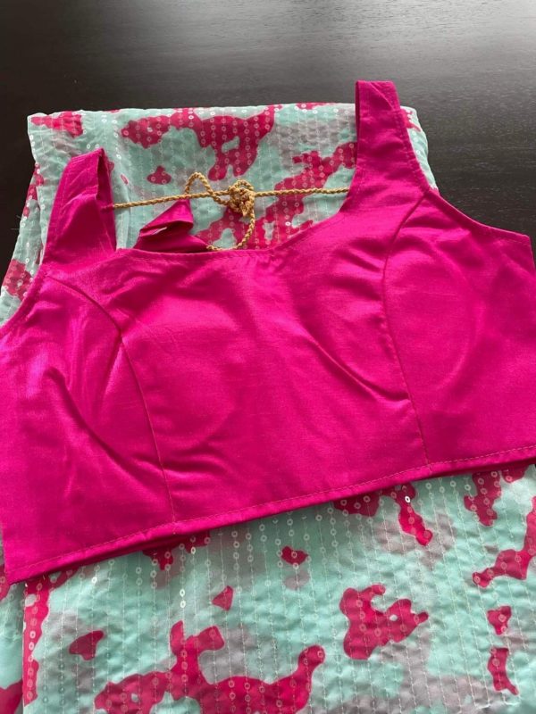 Sequins Saree - Image 3