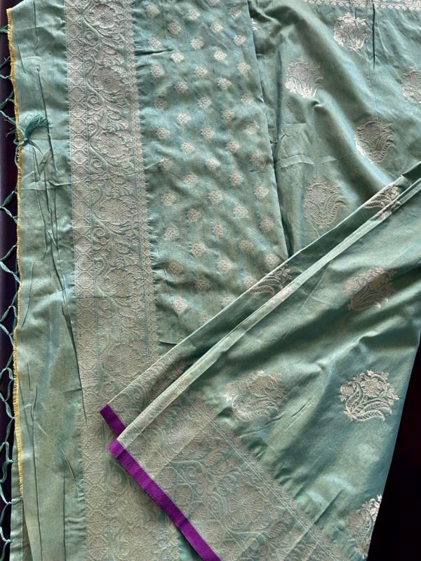 Banarasi Saree Green - Image 4