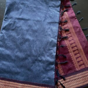 Kalyani Cotton Saree Grey