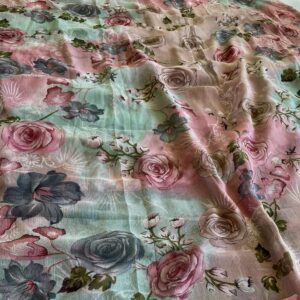 Printed Chiffon Saree