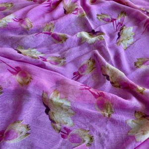 Printed Chiffon Saree