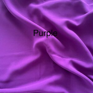 Plain Georgette Saree